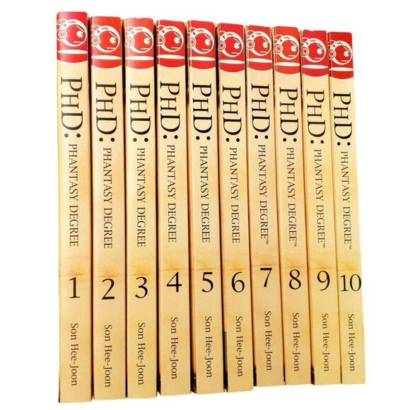 PhD Phantasy Degree Manga Book Lot Vol 1-10 Complete Set 1st Tokyopop Printing - Picture 2 of 16